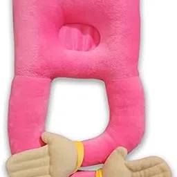 Elephant Mustard Pillow for New Born Baby, Ideal for Round Head Shaping (HugPilow-2)-picture-11