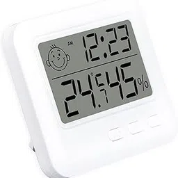 Mini Digital Temperature and Humidity Meter Hook Weather Station Thermomether Hygrometer Indoor Digital Desktop Alarm Clock-picture-17