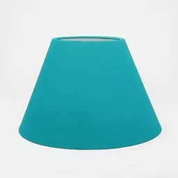 Asian BTR Crafts Conical Lamp Shade, 14 Inches, Standard Size, Teal Color-picture-13