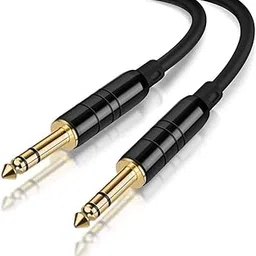CableCreation 15 Feet 6.35mm 1/4" TRS to 6.35mm 1/4" TRS Balanced Stereo Audio Cable, Male to Male, 4.5 Meters (Black)-picture-38