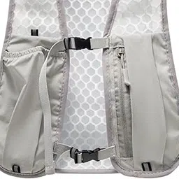 UJEAVETTE Hydration Vest for Men Women Reflective Water Pack for Trail Race Marathoner Gray-image-63