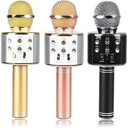 Seraphic Ws-858 Bluetooth Wireless Karaoke Mic Handheld Microphone Bluetooth Speaker (Multicolour)-picture-24
