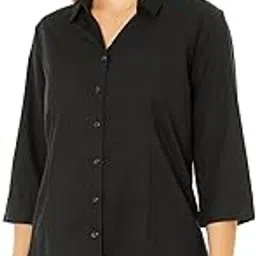 icw Women Shirt Women’s Casual 3/4 Sleeve Button-Down Shirt DN1121-picture-38