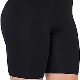 Traders Women's Shorts (in, Alpha, M, Regular, Big Girls, Black)-picture-10