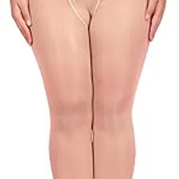 klassik | Since 1993 | Shiny Transparent Stockings for Women/Girls | Plus Size High-Waist Everyday Pantyhose | Super Stretch Comfortable Waistband | Perfect for Office & Casual Wear (Sizes -M to 4XL)-picture-11