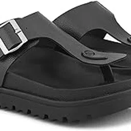 stanphord Men's Stryvox Sandals with Open Toe Strap Perfect Fit for Summer and Rainy Season Easy to Walk Slipper, Chappal Stylish Casual Trendy Floaters-picture-37