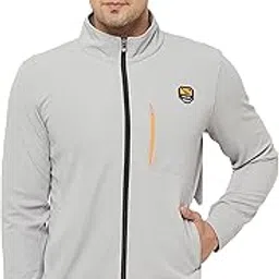 glito Polyester Solid Lightweight Activewear Upper Track Jacket for Men | High Neck | Regular Fit | Full Sleeve | Casual Sports Jackets | Ideal for Mild Winter Weather-picture-55