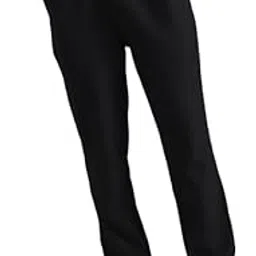 INDICLUB Black Linen Blend Slim Fit Trousers for Men-picture-50