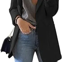 calandis CALANDIS™ Women Cardigan Casual Suits Lapel Collar for Holiday Leisure Time Ladies Black 3XL | Sweaters | Womens Clothing-picture-14