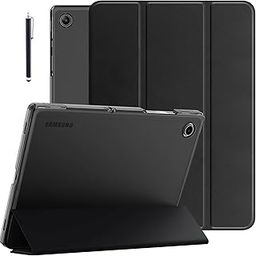 Robustrion Cover for Samsung Tab A9 Plus Cover Case 11 inch, Flip Cover Case for Samsung Galaxy Tab A9 Plus Cover/Tab A9+ Tablet Cover with Translucent Back [Auto Sleep Wake Support] - Black-picture-45