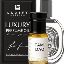 Luxify Scent Tam Dao Attar 10ml | Alcohol-Free Unisex Perfume Oil | Long Lasting Woody & Sandalwood Fragrance | Used By King Khan | Premium Roll-On | Made in India-image-52
