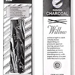 KABEER ART Willow Charcoal Set Of 12 Pieces Of 5-6 mm-picture-35