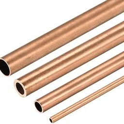GatherTOOL 1PC/2PCS Copper Alloy Hollow Straight Pipe Copper Round Tube 3mm-6mm Internal Diameter 300mm Length Tubing for DIY Crafts Industrial Fittings (Color : 6x5x300mm 1pcs)-picture-12