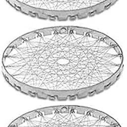 AFFODYL - Tandoori Grill, for Gas Stove, Mini Chhota, Portable Compact Barbecue Grill, Tandoor Net, LPG Saver, Chhota Tandoor Net (Pack of 3)-picture-32