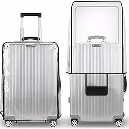t tersely Clear PVC Suitcase Cover Protectors 20/24/26/28/30 Inch Suitcase Baggage Covers - Waterproof Dustproof and Anti-Scratch 20-30 Inch Luggage Cover, Clear, 28inch, Fashion-picture-40