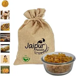 JAIPUR MASALE Popular Raisins | Dry Grapes Kishmish | Healthy Sweet Treats | Premium Raisins/Kishmish - 450 gm with Jute Bag-picture-25