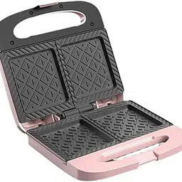 TRENDIVIBE Sandwich Machine Grill Sandwich Maker Machine for Toaster Pancake Sandwiches Pink-image-75
