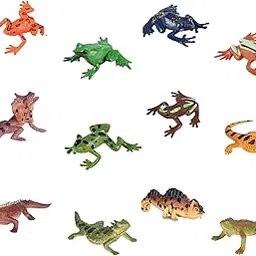 12 Pieces Miniature Animals Model Collectible for Kindergarten Toddlers-image-58