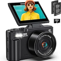 demofit 5K Digital Camera for Photography- WiFi UHD Vlogging Camera with 18X Zoom-picture-25