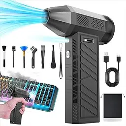 Cosyall Compressed Air Blower, 180000 RPM Compressed Air Spray with 8000mAh Battery, Air Blower, Dry Air Bomb for Keyboard, Electronic, Dry Air Bomb Cleaning PC-picture-32