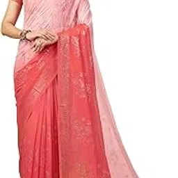 garden vareli Taspa Embellishment Work Saree With Unstitched Blouse Piece image 1