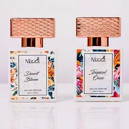 Nizzz Perfumes Layering Duo - Desert Bloom & Tropical Oasis Eau de Parfum | Create Amber Oasis Scent | Warm Spicy & Tropical Fresh Perfumes | Luxury Gift Set-picture-43