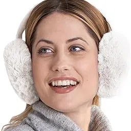 brook + bay Womens Ear Muffs - Winter Ear Warmers/Covers - Cable Knit Furry Fleece Earmuffs for Cold Weather-picture-11