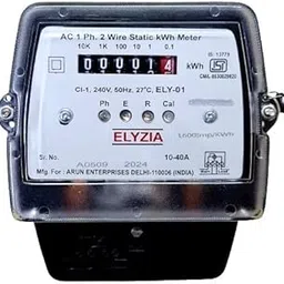 ELYZIA SINGLE PHASE 2 Wire 10-40 A Electronic Energy KWH Meter COUNTER DISPLAY (Sub Meter)-picture-24