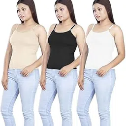 glow and shine Women’s Cotton Camisole Slip | Adjustable Straps | Ultra-Soft Pure Cotton Fabric | Camisole | (S,M,L,XL,2XL,3XL,4XL)-picture-34