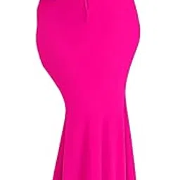 Nivaasa Women Stretchable Saree Shapewear Petticoat Maxi Skirt | High Waist Stretchable Bodycon Long Skirt | Party & Casual Wear (only 1 Petticoat)-image-25