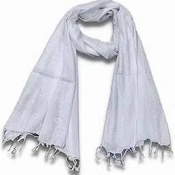 SABA Women/Girls Fancy Viscose Zari Strip Scarf/Stole-picture-28