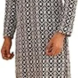 sojanya (Since 1958 Men's Cotton Gold Sequence Embroidered Kurta with white Churidaar Pyjama-picture-11
