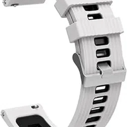 Colorcase Smart Watch Strap Compatible with Boult Trail Smart Watch - Dual Tone Silicon Band-image-82