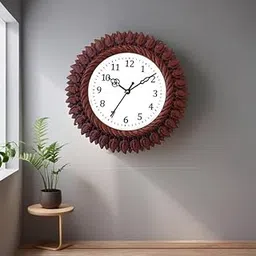 Lightweight Plastic Wall Clock | Stylish Analog Clock for Living Room, Kitchen, Bedroom & Office_K181-picture-32