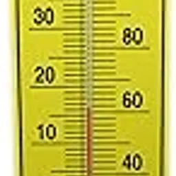 Labworld Jumbo Big Wall Thermometer size 50 cm long mounted for Room Temperature in degrees Celsius and Fahrenheit Wooden base analog type for home,office,Godawn Industrial Measurement-image-30