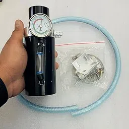 BLACK Engine Oil Catch Aluminum Reservoir Breather Tank Can Vacuum Pressure Gauge Engine Oil Catch Can Kit Universal Aluminum Air Oil Breather Cylinder Tank for Turbo Applications-1 Piece-picture-28