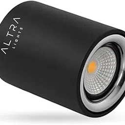 3W COB LED Surface Mounted Cylinder Downlight | Spotlight for False Ceiling & Wall | for Living Room, Office, Showroom Roof | Natural White, Aluminium Black Reflector | Pack of 1-picture-14