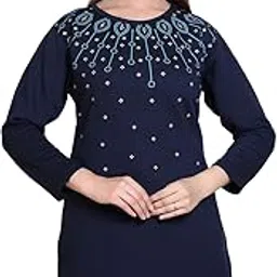 dg 4 style DG Divine Girl Women's Winter Long Sleeve Long T-Shirt - Soft, Warm & Stylish for Cold Weather Season...-picture-34