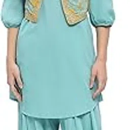 biba Women Cotton Straight Embroidered Suit Set-picture-42