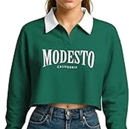 hellcat Crop Tshirt for Women Stylish Western | Polo T Shirt for Women Full Sleeves-picture-18