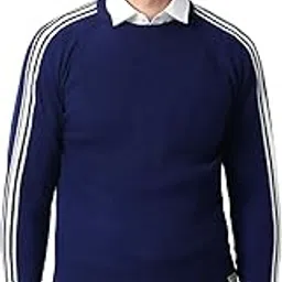 peter england Men's Striped Sweater-picture-23