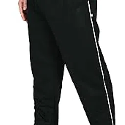 ameena store Men's Teri Cotton Blend Track Pants, Mid Rise Joggers with Pockets, Regular Fit Side Piping Lower Gym Sports Workout Plus Size (S to 6XL)-picture-13