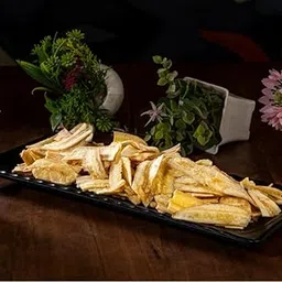 Malvas Food Peri Peri Banana Chips 200g Kela Kella Chips | Crunchy Crispy Banana Wafers Snack | Perfect Tea-Time Treat-picture-16