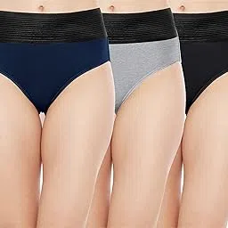 vaishma Women Cotton Regular Tummy Tucker Panties/Hipster (Pack of 3)-picture-26