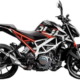 Vinyl Sunsign Sticker KTM Duke V2 Decals Stickers Kit Bike Exterior Graphic 3M Laminated Water Proof, Bonnet Tank Wall Bike Big Size, Self-Adhesive-picture-15