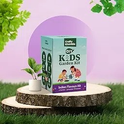 DIY Kits for Kids Sustainable & Eco-Friendly Festive Gift Box for Kids, Gardening Starter Kit for Kids 3 in 1 Indian Flavours Gardening Kit | Grow Your Own Kit - Coriander, Cucumber, Okra Plant-image-16