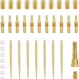 ATORSE Main Jet Slow/Pilot Jet Premium for Keihin Pkw 28S Carburetor Pe26 Pe28 8 Holes Car seat covers/Universal seat covers/Leather seat covers/Waterproof seat covers/Custom fit seat covers/Front sea-image-28