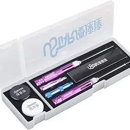 LOOM TREE® Airbrush Painting Cleaning Tools Kit Professional Wash Airbrush Cleaner Set | Art Supplies | Painting Supplies | Airbrushing Supplies | Systems & Sets-image-9