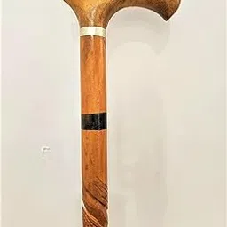 Rana Rosewood Walking Stick for Men and Women Old Age Wooden Stick for Old People 36 Inch Wooden (SHEESHAM) Pack of 1-image-83
