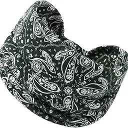 bnf Wide Headband for Women Boho Sweat Absorbing Portable Elastic Fashion Turban Style A | Clothing, Shoes & Accessories | Womens Accessories | Hair Accessories image 1